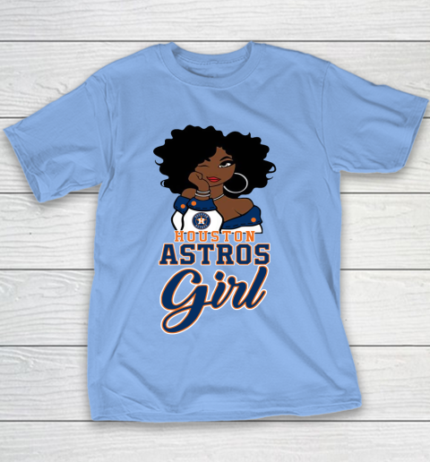 Houston Astross Girl MLB Youth T-Shirt 10