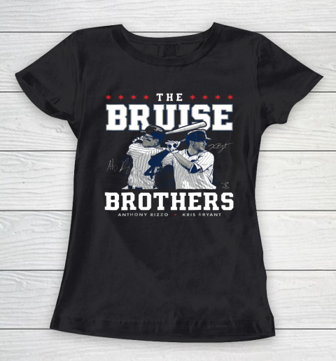 Anthony Rizzo Tshirt The Bruise Brothers Kris Bryant Women's T-Shirt