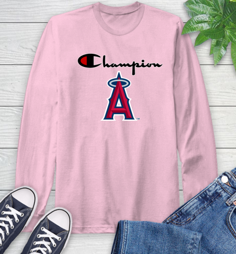 MLB Baseball Los Angeles Angels Champion Shirt Long Sleeve T-Shirt 8