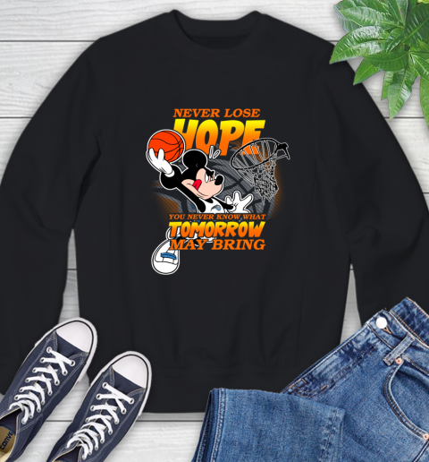 Orlando Magic NBA Basketball Mickey Disney Never Lose Hope Sweatshirt