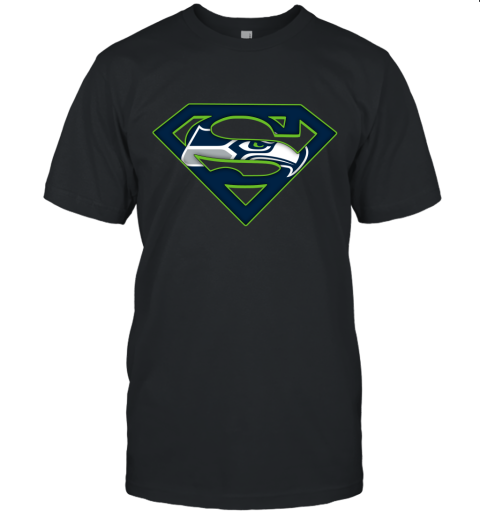 We Are Undefeatable The Seattle Seahawks x Superman NFL Unisex Jersey Tee