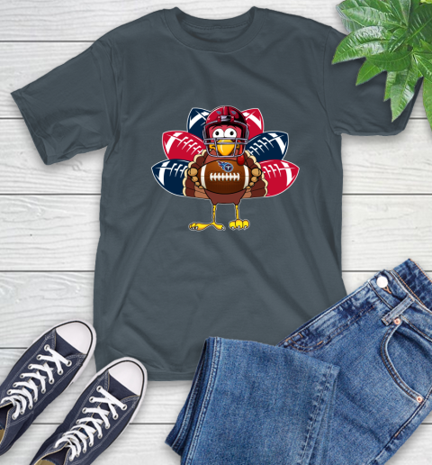 Tennessee Titans Turkey Thanksgiving Day T-Shirt 9