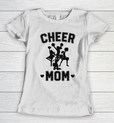 Mother's Day Funny Gift Ideas Apparel  Retro Cheer Mom Gifts Vintager Cheerleader Mom Shirt Mother Women's T-Shirt