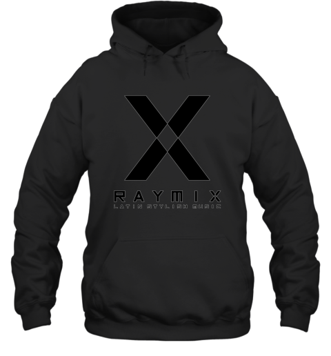 Raymix Latin Stylish Music Mexican Pullover Hoodie_Black Hooded