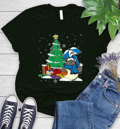 Orlando Magic NBA Basketball Cute Tonari No Totoro Christmas Sports Women's T-Shirt 6