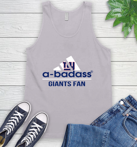 NFL A Badass New York Giants Fan Adidas Football Sports Tank Top 3