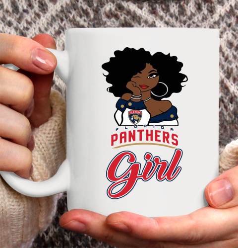 Florida Panthers Girl NHL Ceramic Mug 11oz 2