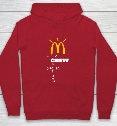 Travis Scott X McDonald Youth Hoodie Tee For Sports