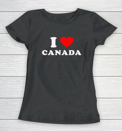 Elon Musk I Love Canada I Love Anal Women's T-Shirt