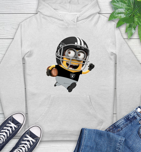 NFL Oakland Raiders Minions Disney Football Sports Hoodie