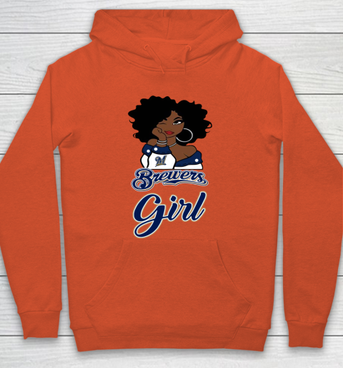 Milwaukee Brewerss Girl MLB Hoodie 5