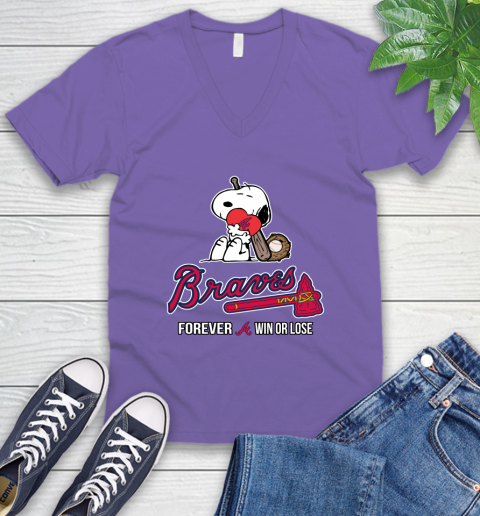 MLB The Peanuts Movie Snoopy Forever Win Or Lose Baseball Atlanta Braves 57