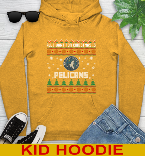 NBA Basketball All I Want For Christmas Is New Orleans Pelicans 129