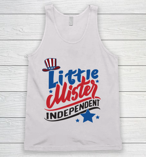 Little Mr. Independence 4th Of July Tank Top