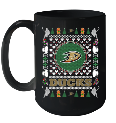 Anaheim Ducks Merry Christmas NHL Hockey Loyal Fan Ceramic Mug 15oz