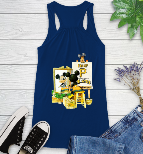 MLB Baseball Pittsburgh Pirates Mickey Drawing Shirt 42