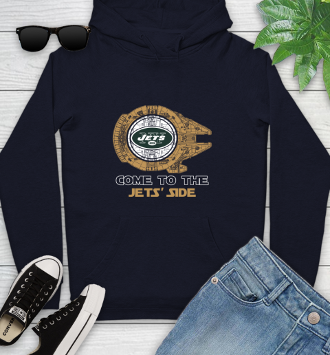 NFL Come To The New York Jets Wars Football Sports Youth Hoodie 3