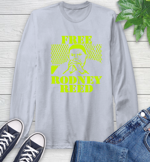 Freee rodney reed Long Sleeve T-Shirt 7 Freee rodney reed Long Sleeve T-Shirt - Image 7