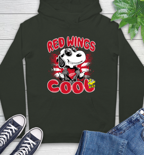 NHL Hockey Detroit Red Wings Cool Snoopy Shirt Hoodie 13 NHL Hockey Detroit Red Wings Cool Snoopy Shirt Hoodie - Image 13