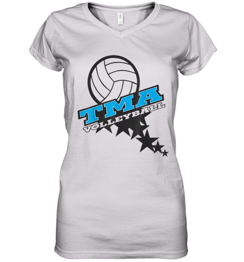 TMA Volleyball Varsity Volleyball Women's V-Neck T-Shirt