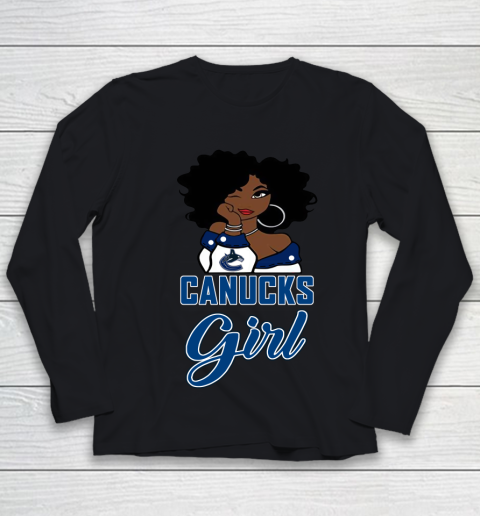 Vancouver Canucks Girl NHL Youth Long Sleeve