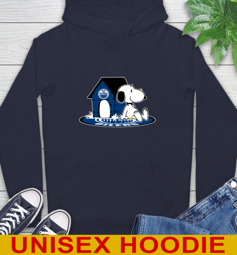 NHL Hockey Edmonton Oilers Snoopy The Peanuts Movie Shirt Hoodie 4