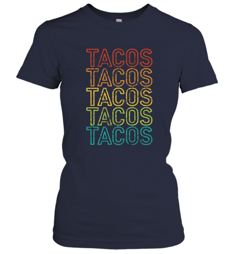 yo0w vintage mexicantacos ladies t shirt 20 front navy