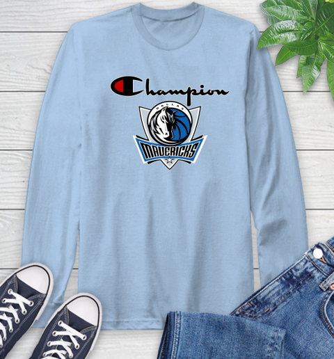 NBA Basketball Dallas Mavericks Champion Shirt Long Sleeve T-Shirt 6
