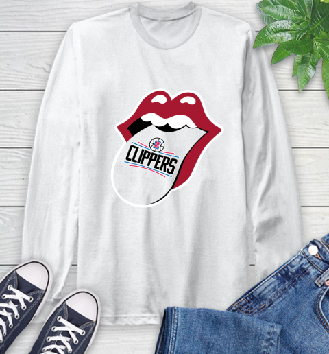 LA Clippers NBA Basketball Lips I Root For My Team Adoring Fan 58
