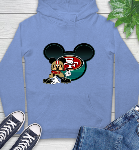 NFL San Francisco 49ers Mickey Mouse Disney Football T Shirt Hoodie 11
