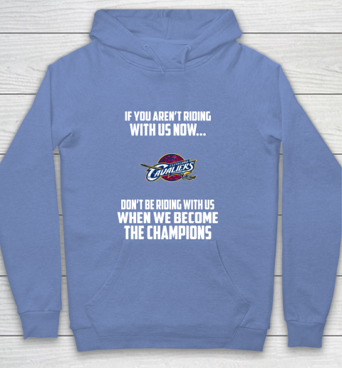 NBA Cleveland Cavaliers Basketball We Become The Champions Youth Hoodie 8