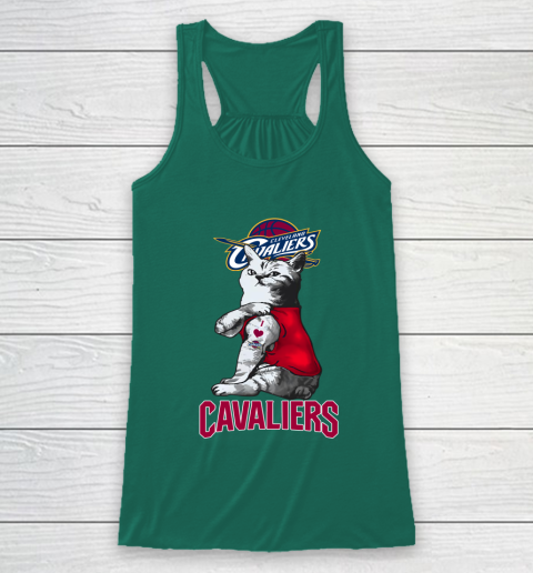 NBA Basketball My Cat Loves Cleveland Cavaliers Racerback Tank 5