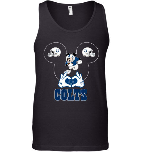I Love The Colts Mickey Mouse Indianapolis Colts Tank Top