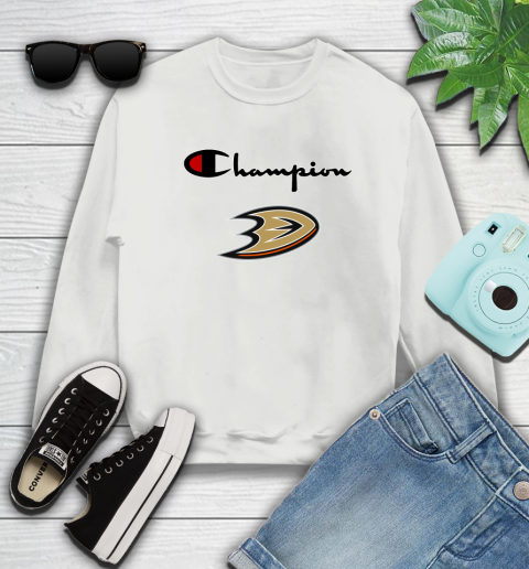 NHL Hockey Anaheim Ducks Champion Shirt Sweatshirt 3