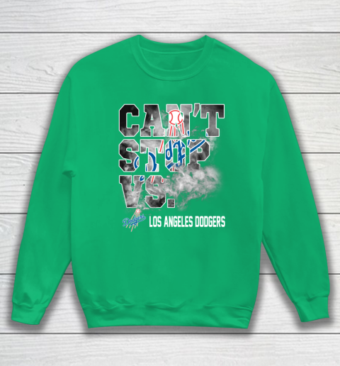MLB Los Angeles Dodgers Baseball Can't Stop Vs Dodgers Sweatshirt 5