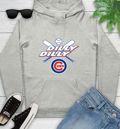 MLB Chicago Cubs Dilly Dilly Baseball Sports Youth Hoodie