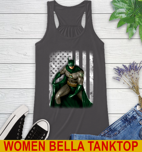 Milwaukee Bucks NBA Basketball Batman DC American Flag Shirt Racerback Tank 10