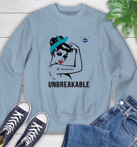 NBA Charlotte Hornets Girl Unbreakable Basketball Sports Sweatshirt 5