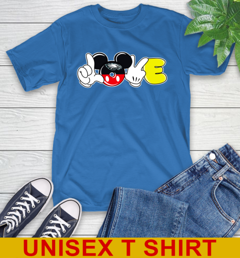 Philadelphia Eagles NFL Football Love Mickey Disney Sports T-Shirt 9