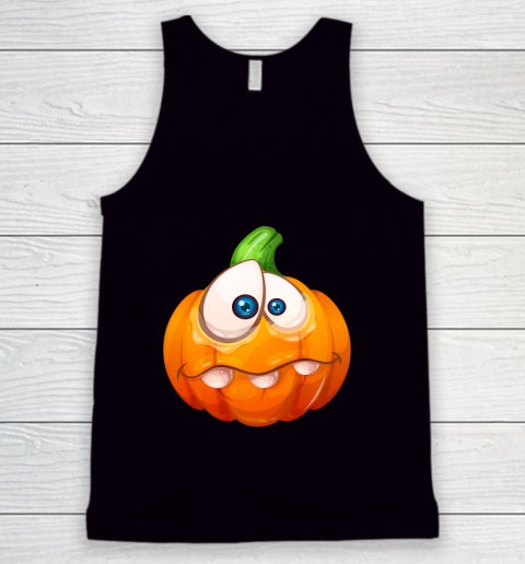 Sad Pumpkin for Halloween Tank Top