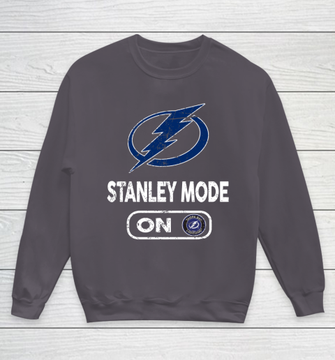 Tampa Bay Lightning Stanley Mode On Youth Sweatshirt 5