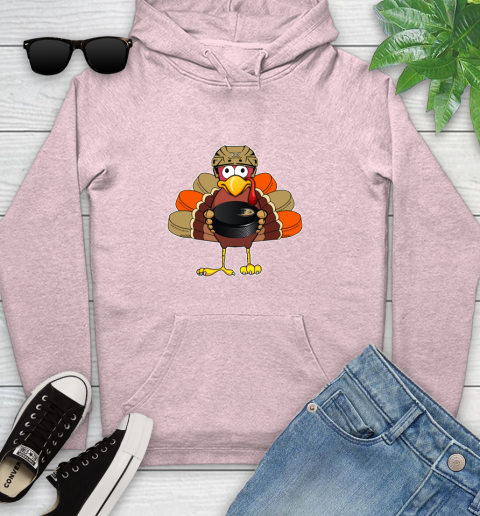Anaheim Ducks Turkey Thanksgiving Day Youth Hoodie 10