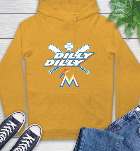 MLB Miami Marlins Dilly Dilly Baseball Sports Hoodie 3