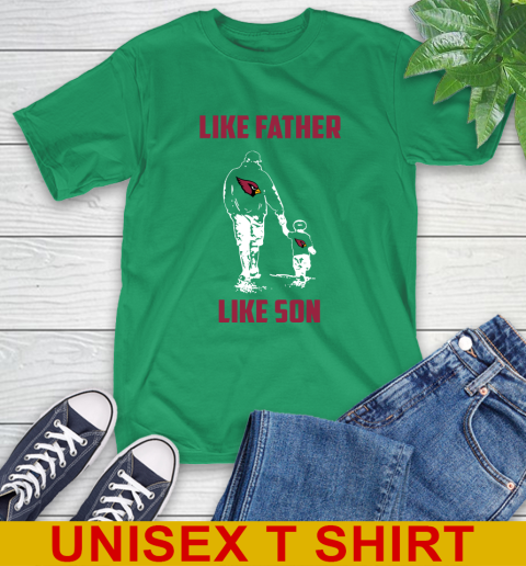 Arizona Cardinals NFL Football Like Father Like Son Sports T-Shirt 7