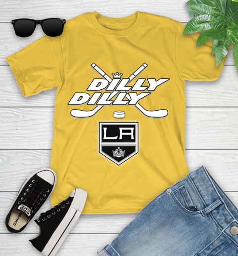 NHL Los Angeles Kings Dilly Dilly Hockey Sports Youth T-Shirt 8