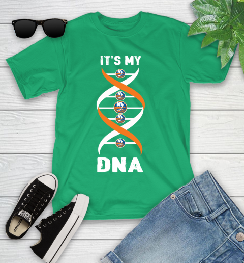 New York Islanders NHL Hockey It's My DNA Sports Youth T-Shirt 8