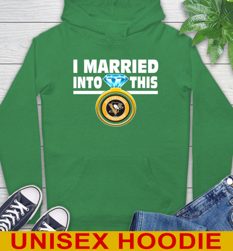 Pittsburgh Penguins NHL Hockey I Married Into This My Team Sports Hoodie 8