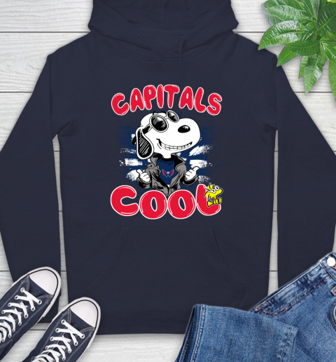 NHL Hockey Washington Capitals Cool Snoopy Shirt Hoodie 3