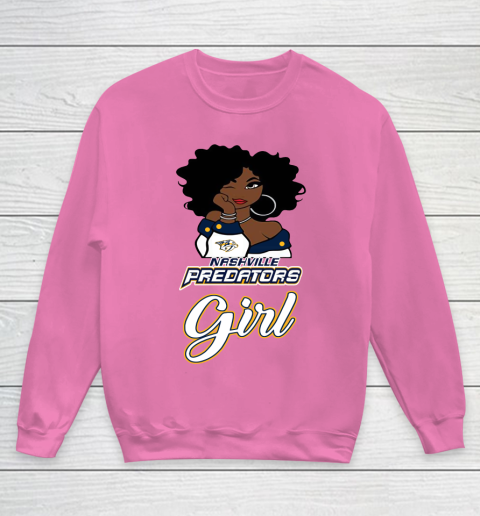 Nashville Predators Girl NHL Youth Sweatshirt 7