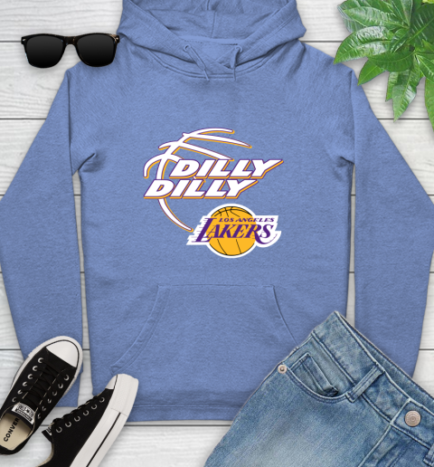 NBA Los Angeles Lakers Dilly Dilly Basketball Sports Youth Hoodie 12